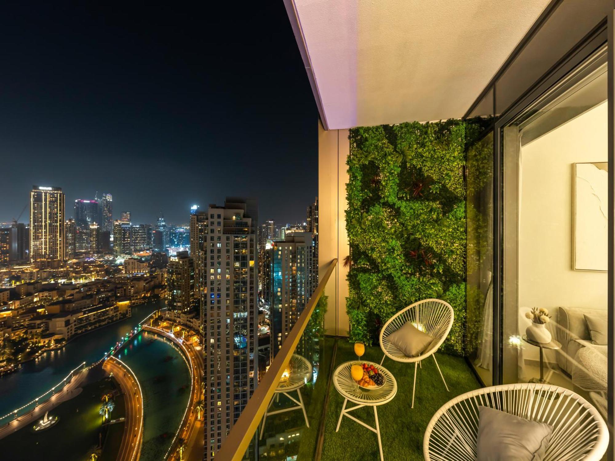Smartstay At Grande Signature - Burj Khalifa View - 5 Min Mall - Downtown - Brand New Luxury Appartamento Dubai