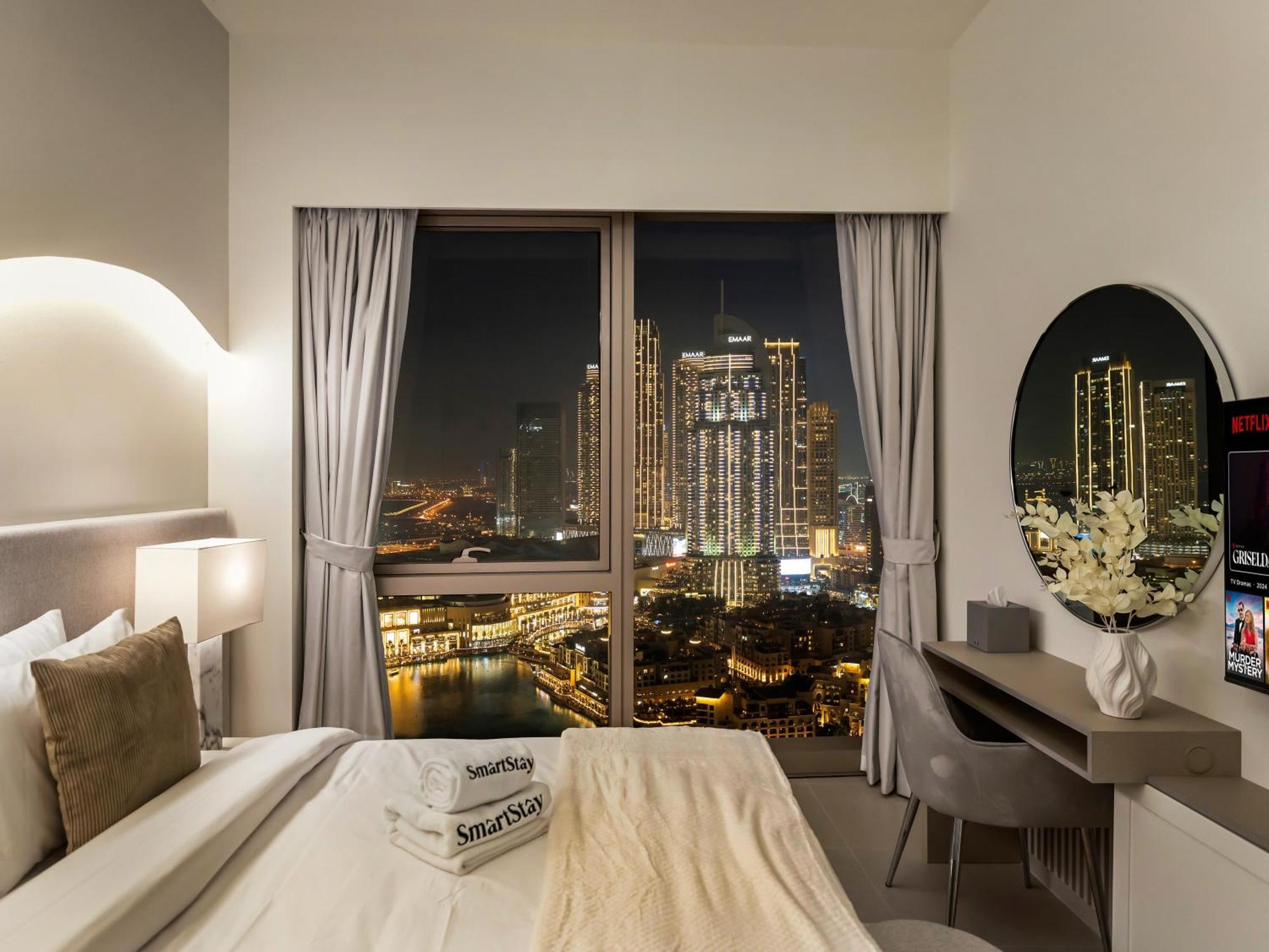 Smartstay At Grande Signature - Burj Khalifa View - 5 Min Mall - Downtown - Brand New Luxury Appartamento